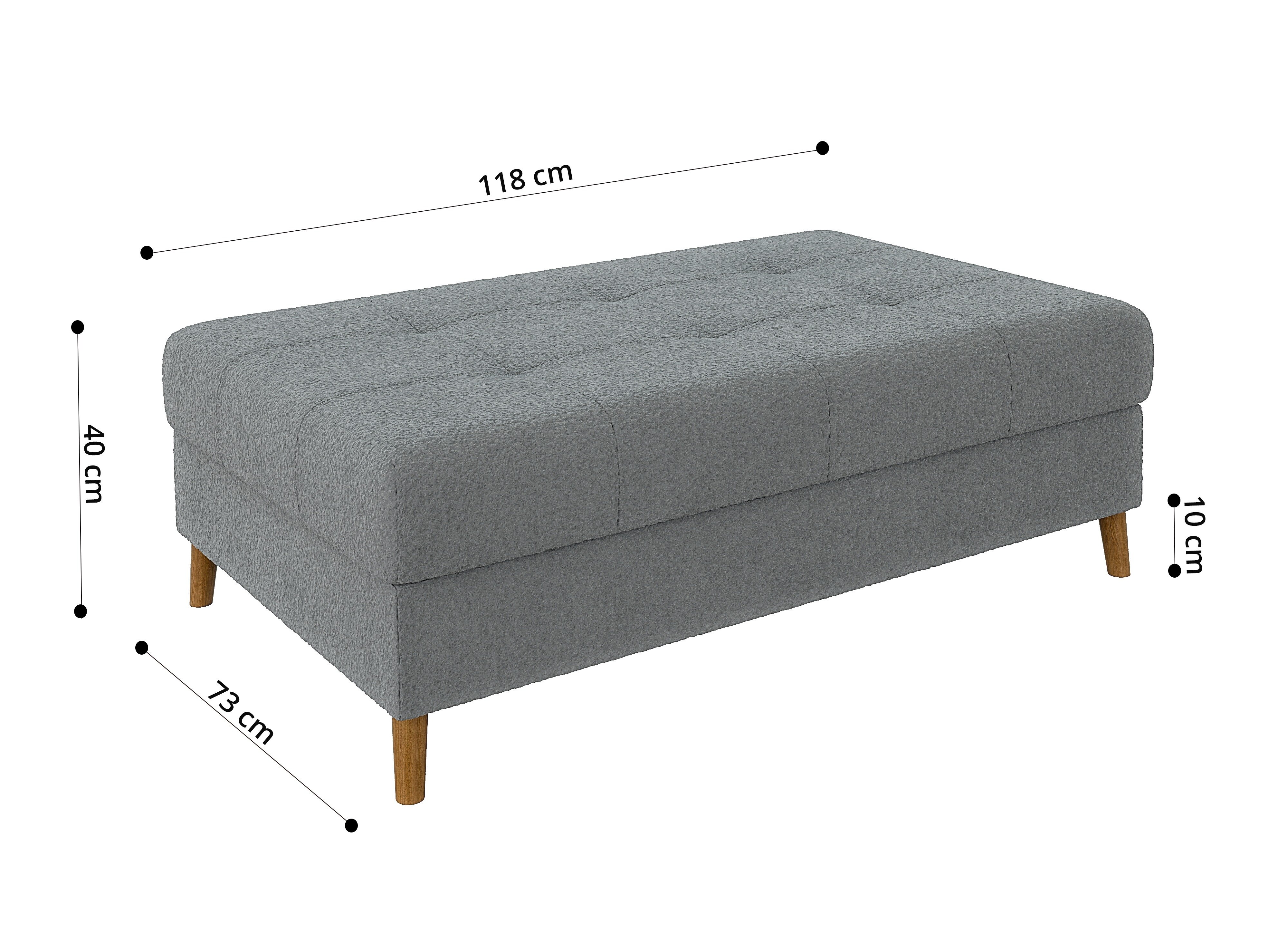Poef Elbmori 102 (Coral 75)