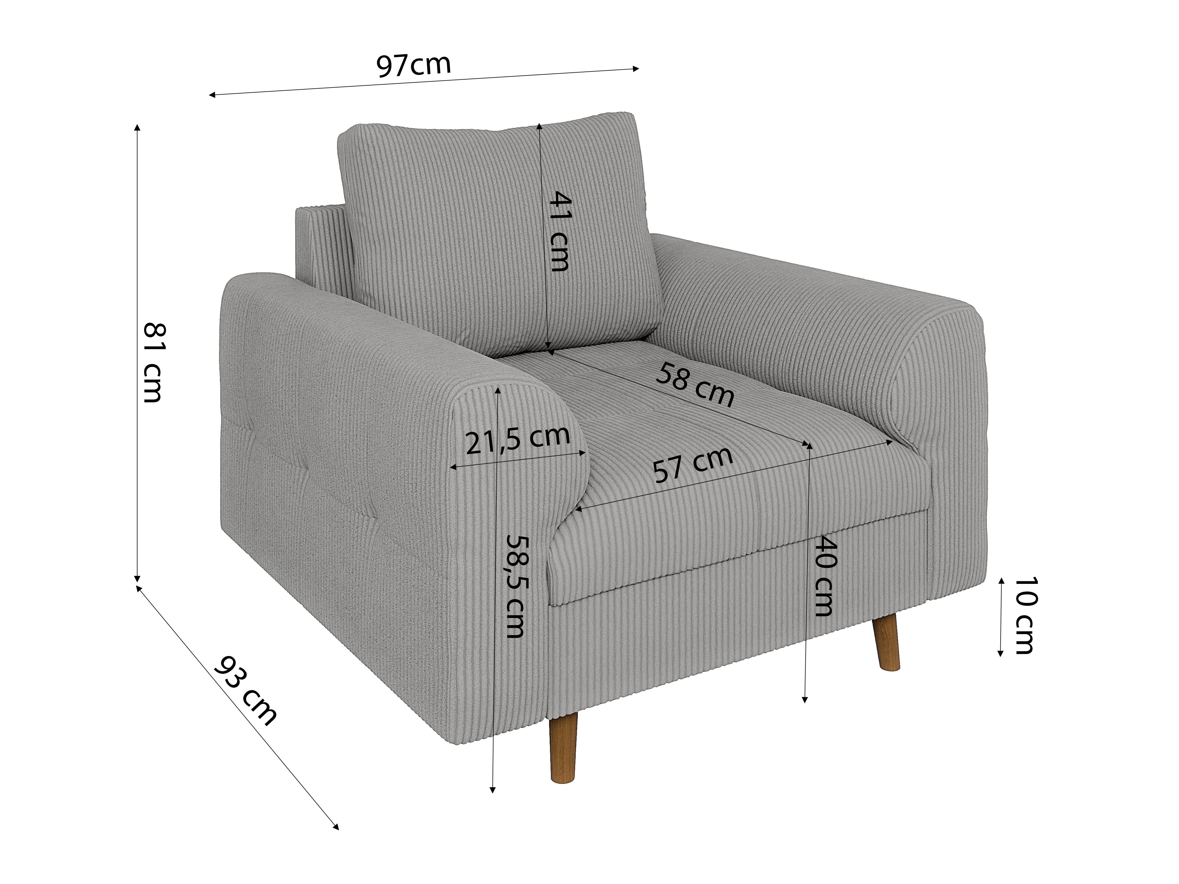 Fauteuil Elbmori 103 (Lincoln 86)
