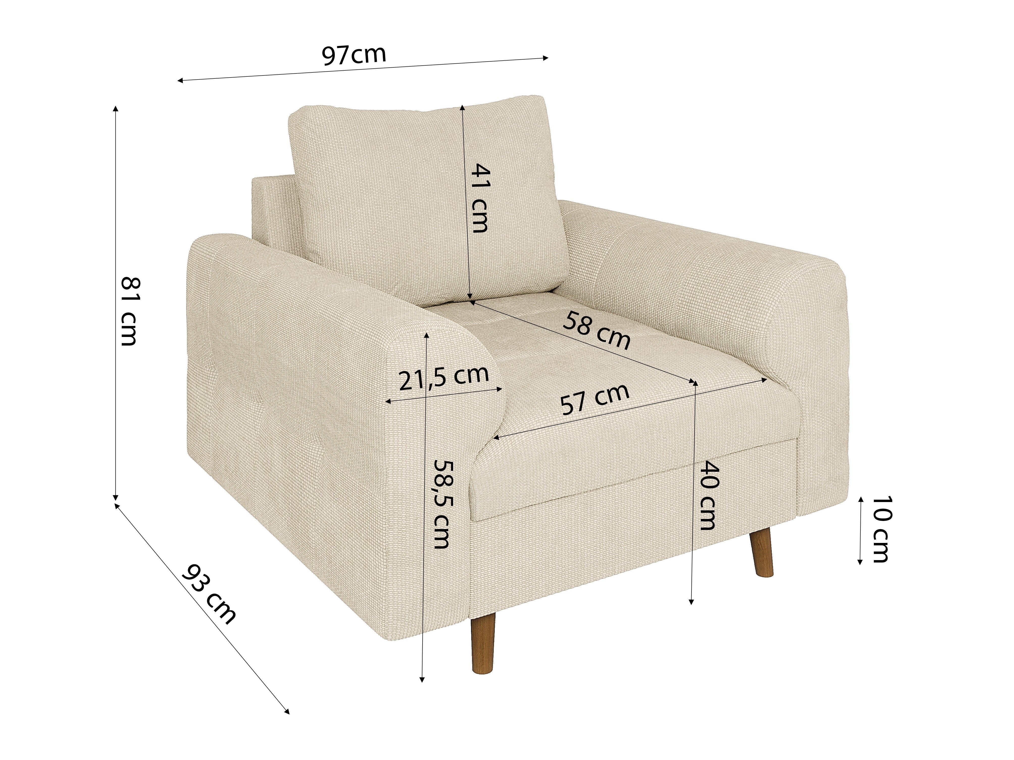 Gestoffeerde meubelset Elbmori 106 (Flow 05)