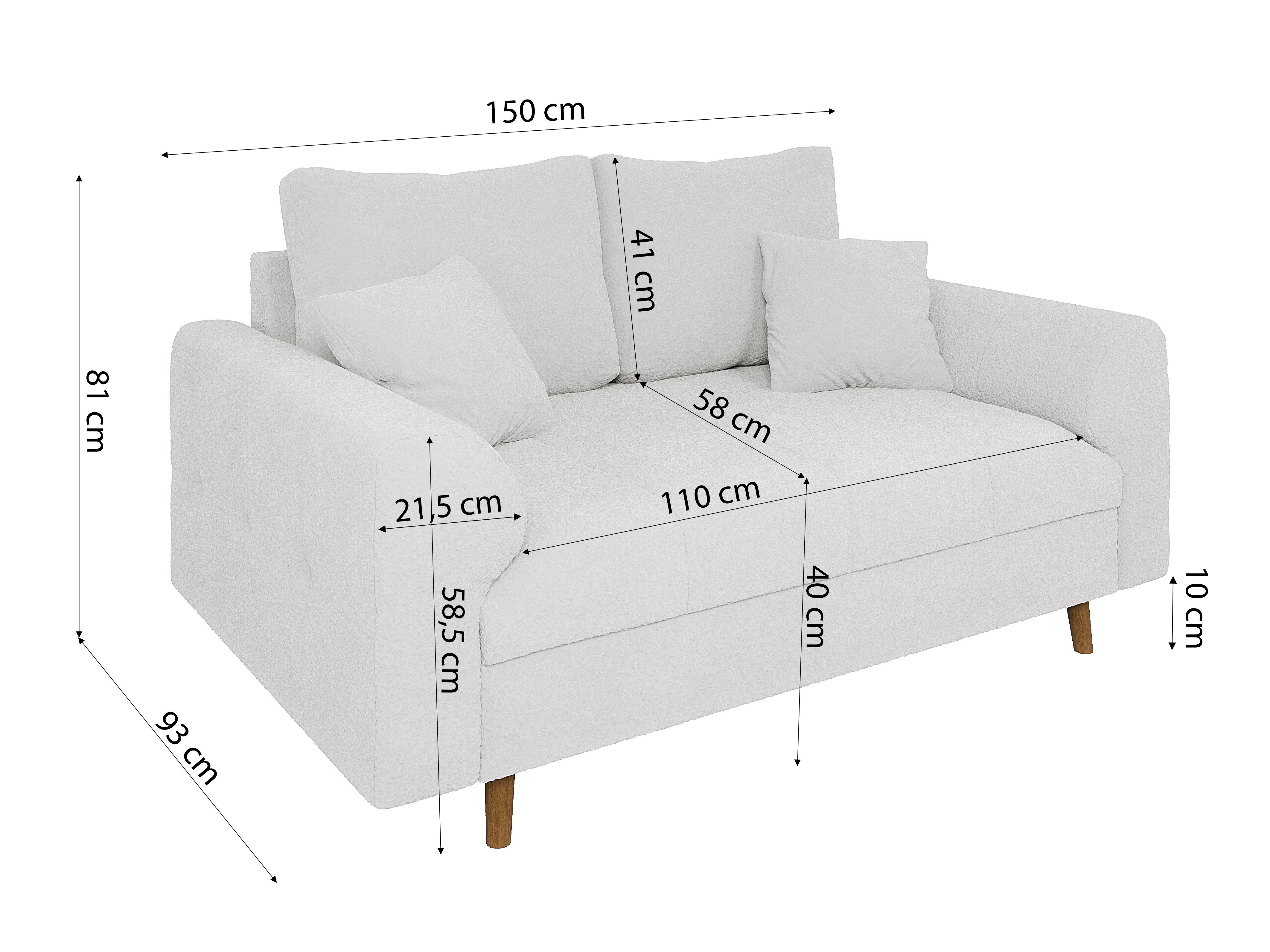 Gestoffeerde meubelset Elbmori 107 (Coral 70)