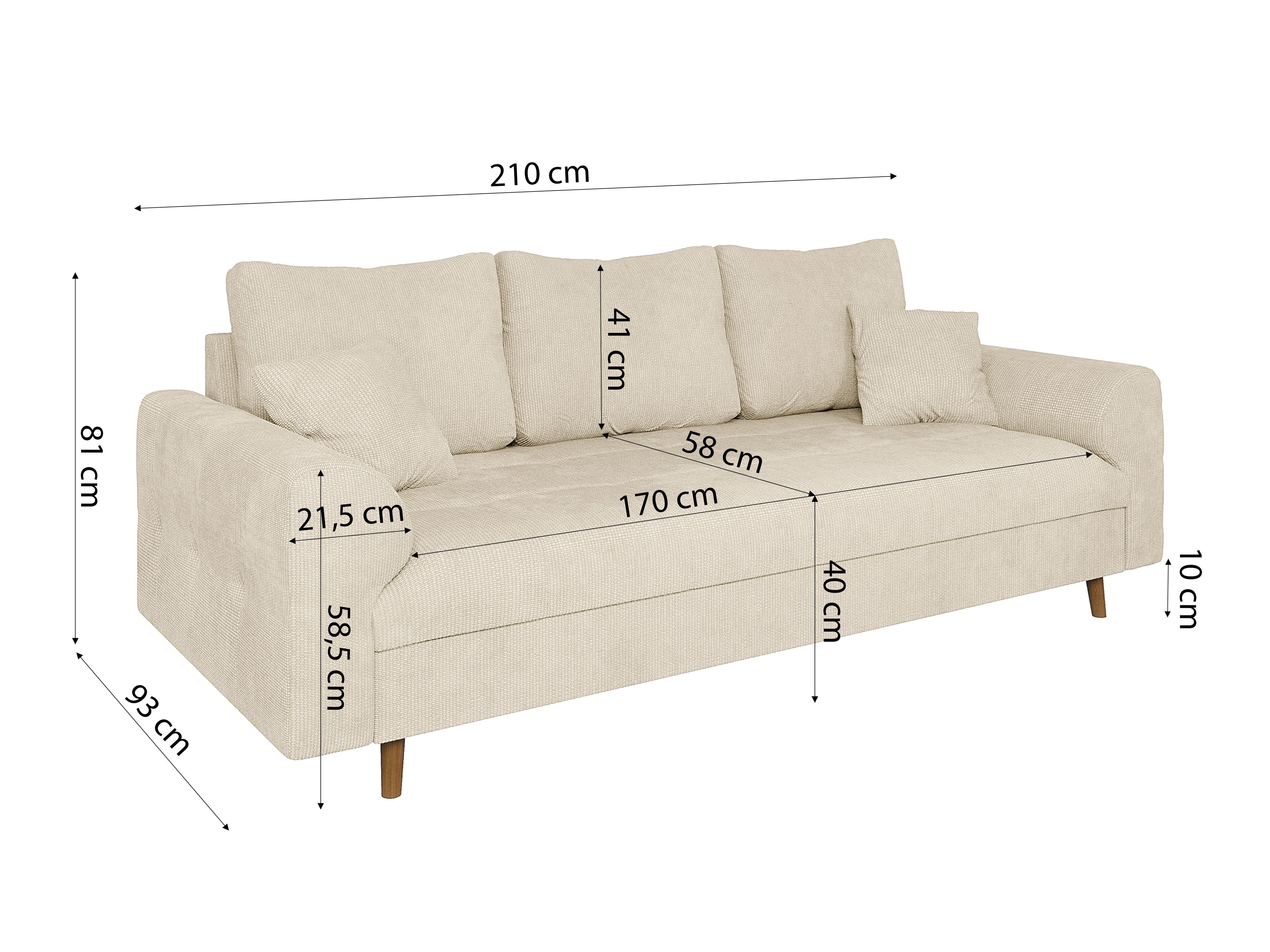 Gestoffeerde meubelset Elbmori 107 (Flow 05)