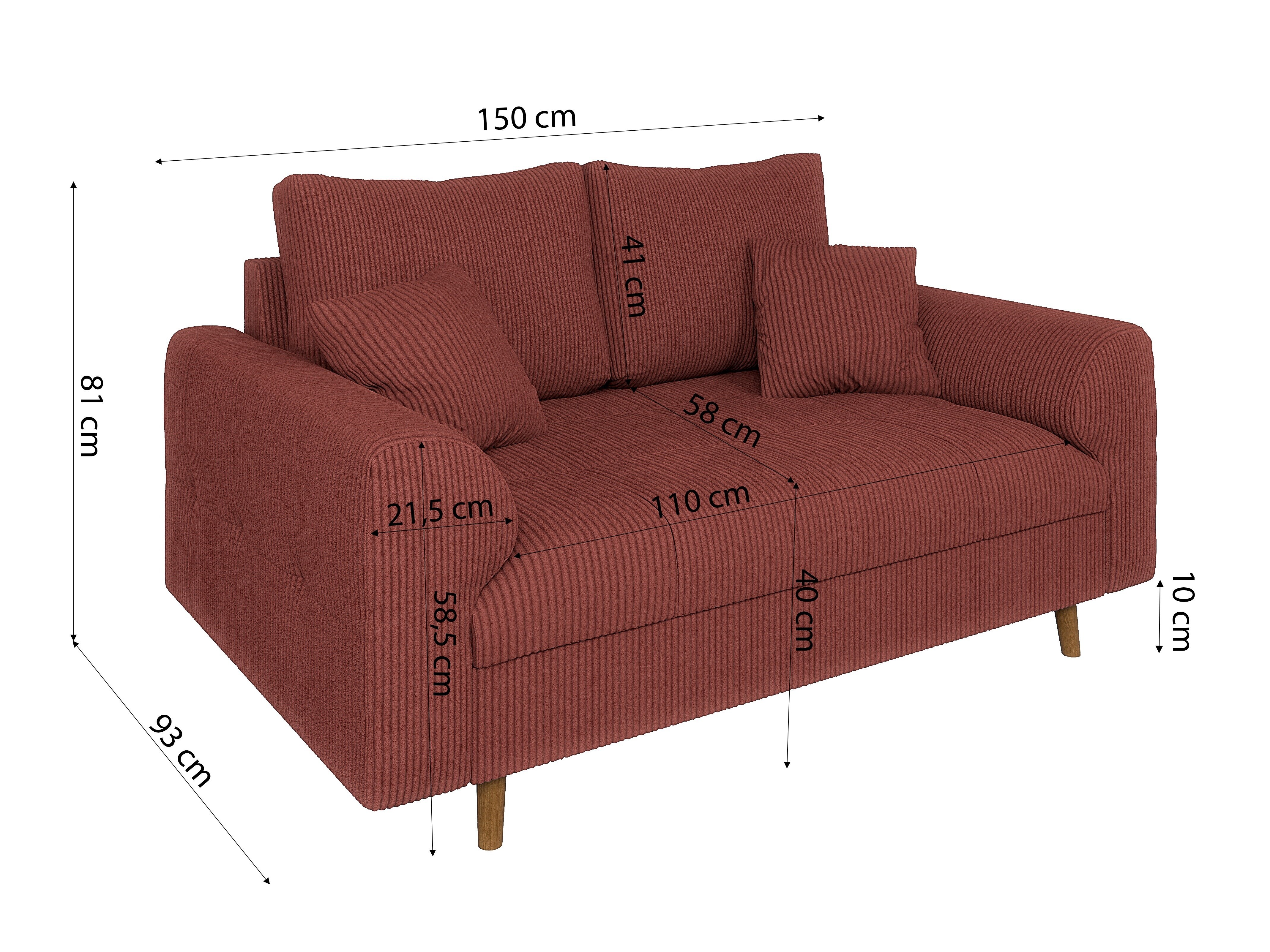 Gestoffeerde meubelset Elbmori 107 (Lincoln 57)