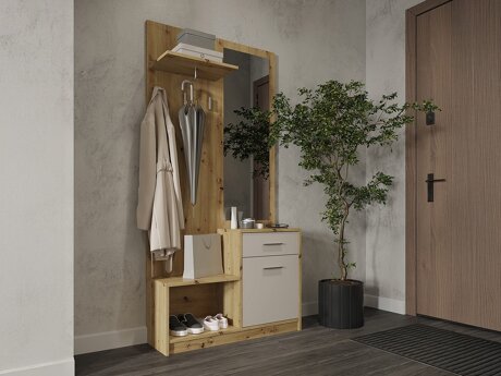 Gangmeubelset Houston 2084 (Artisan eiken + Kasjmier)