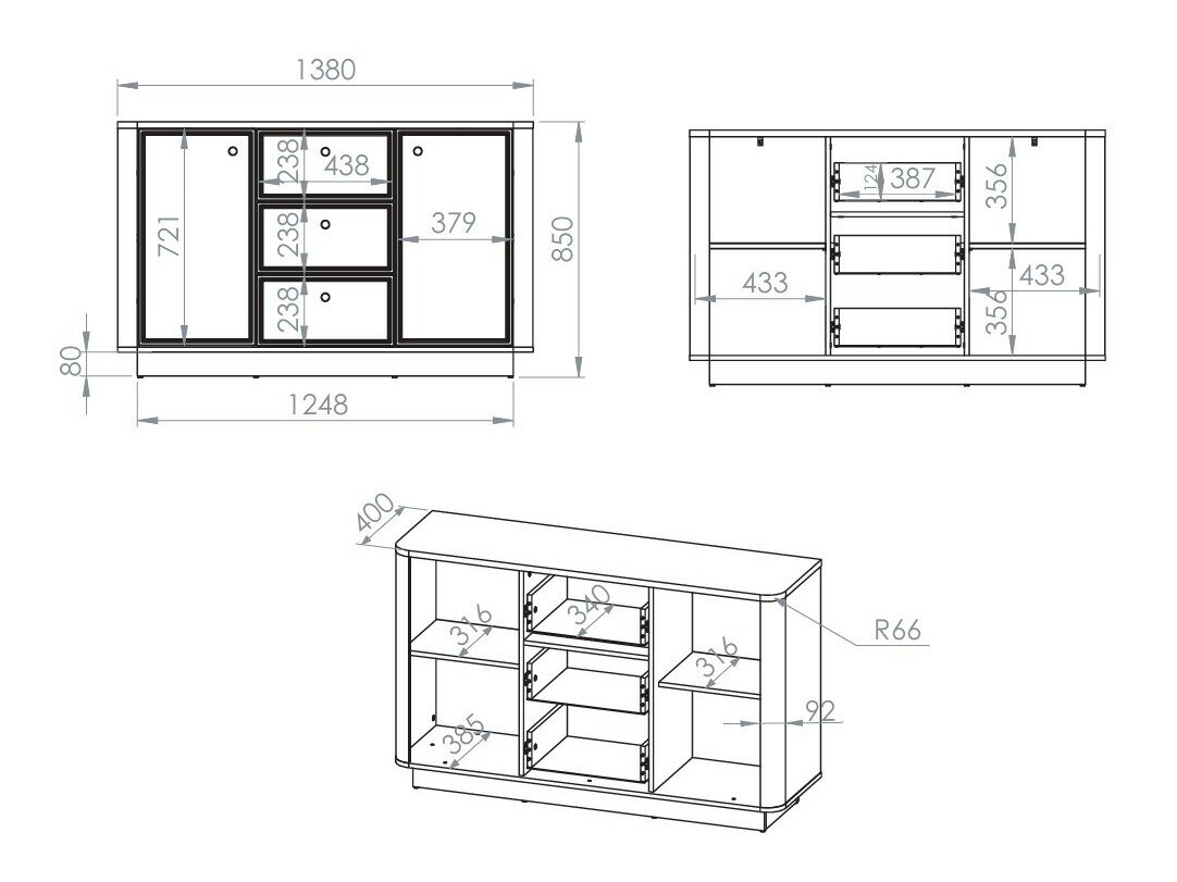 Commode Cavrome 102