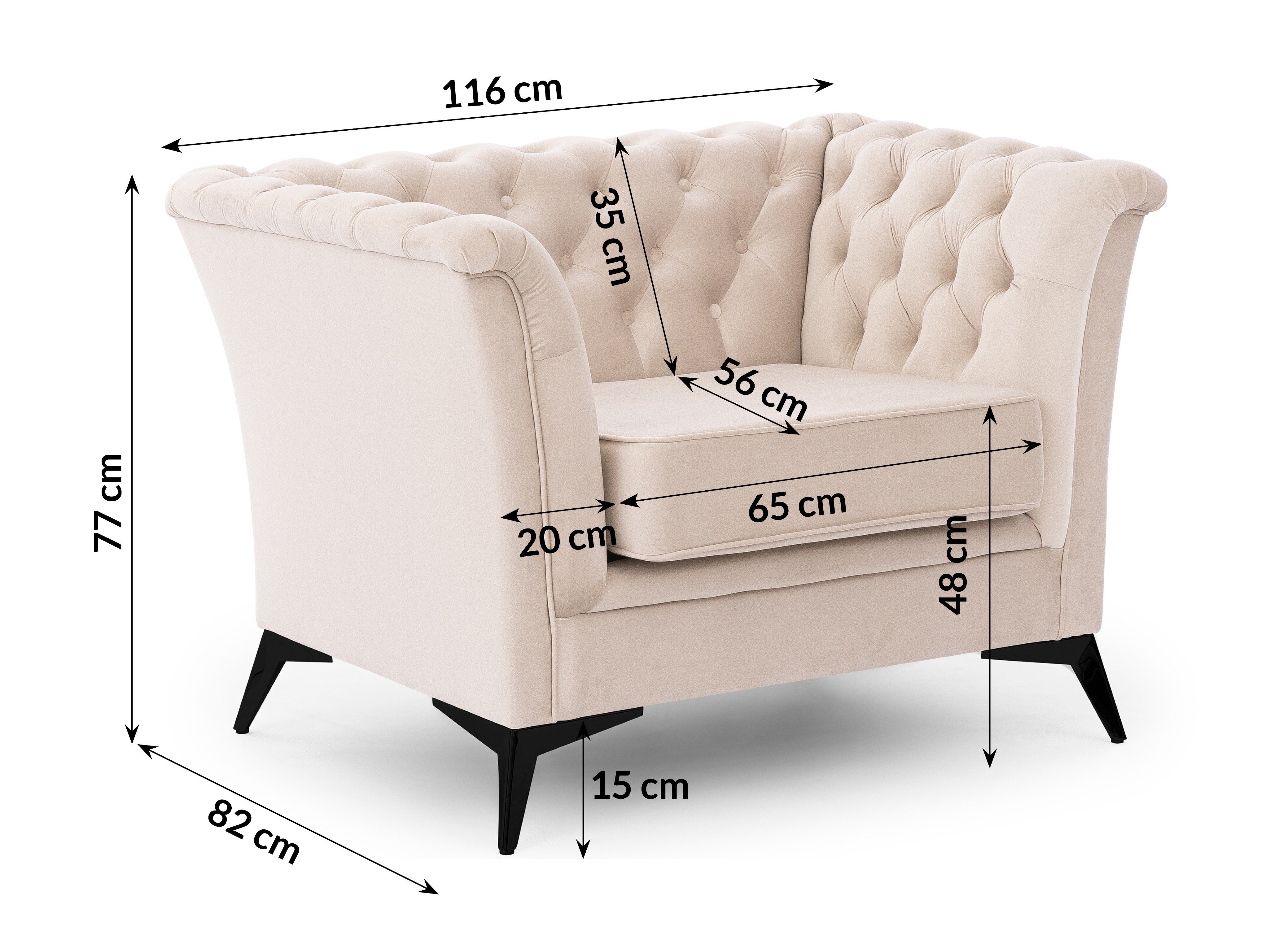 Fauteuil Rocklin 118 (Riviera 21)