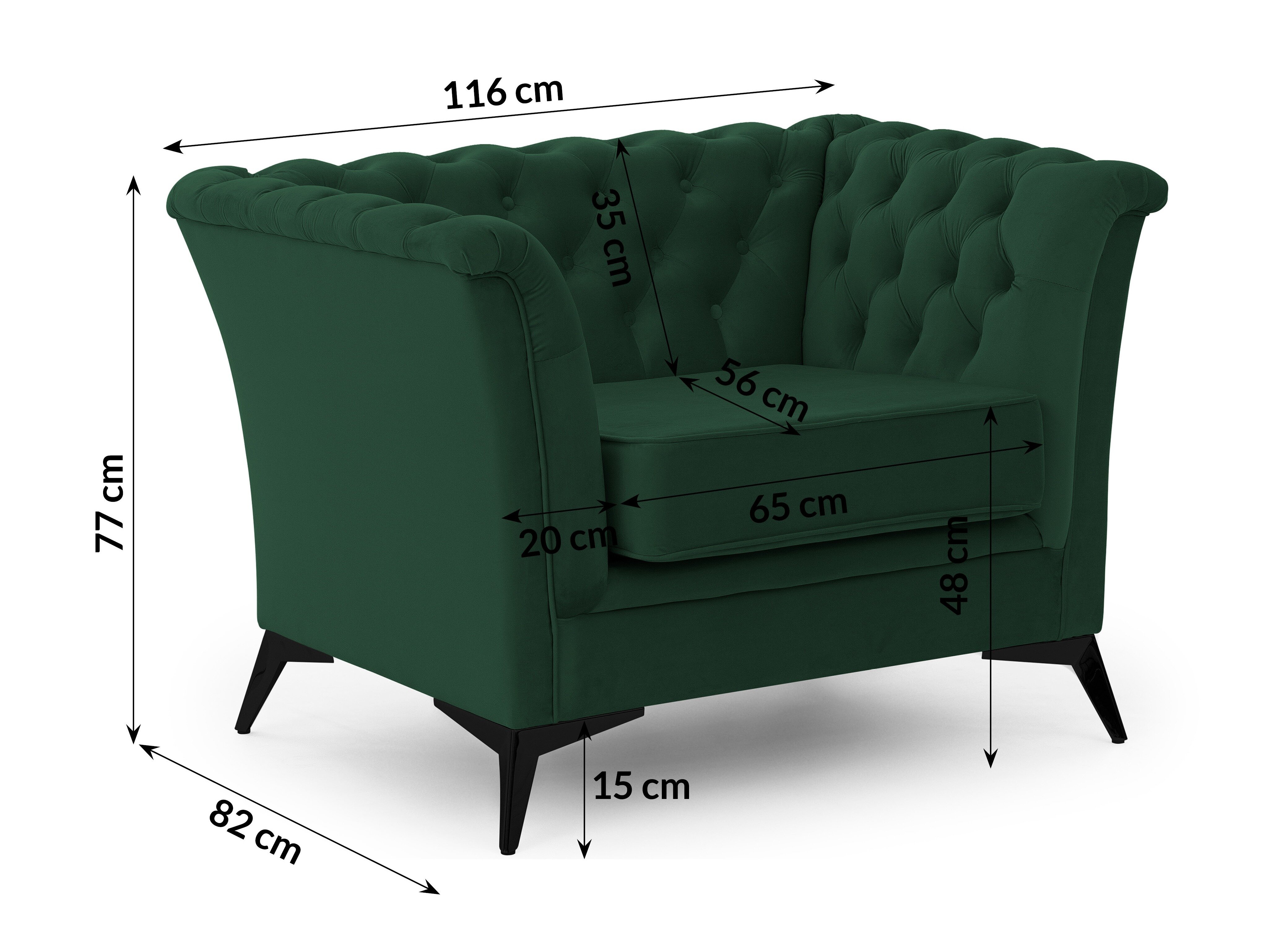 Fauteuil Rocklin 118 (Riviera 38)
