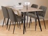 Set de mese Norsica 1012 (Taupe + Negru)