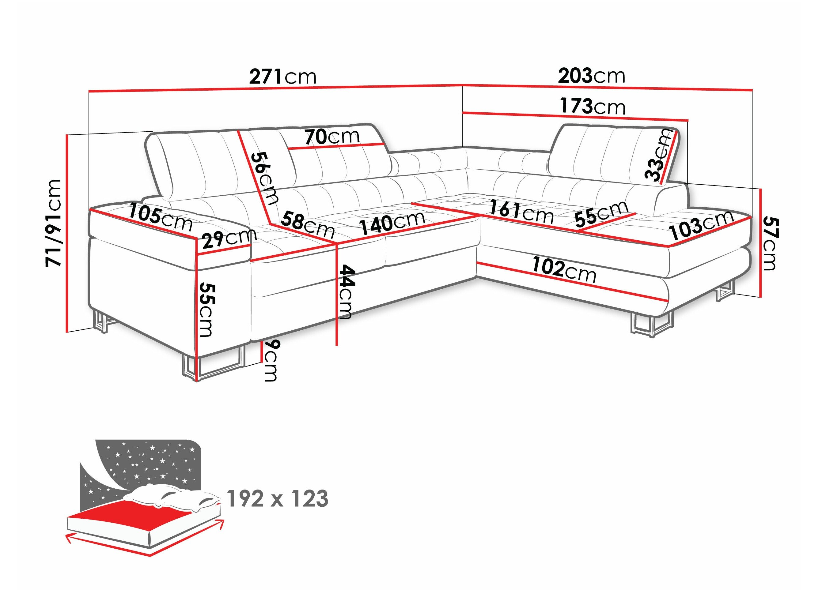 Hjørnesofa Comfivo Anima I (Abriamo 03)