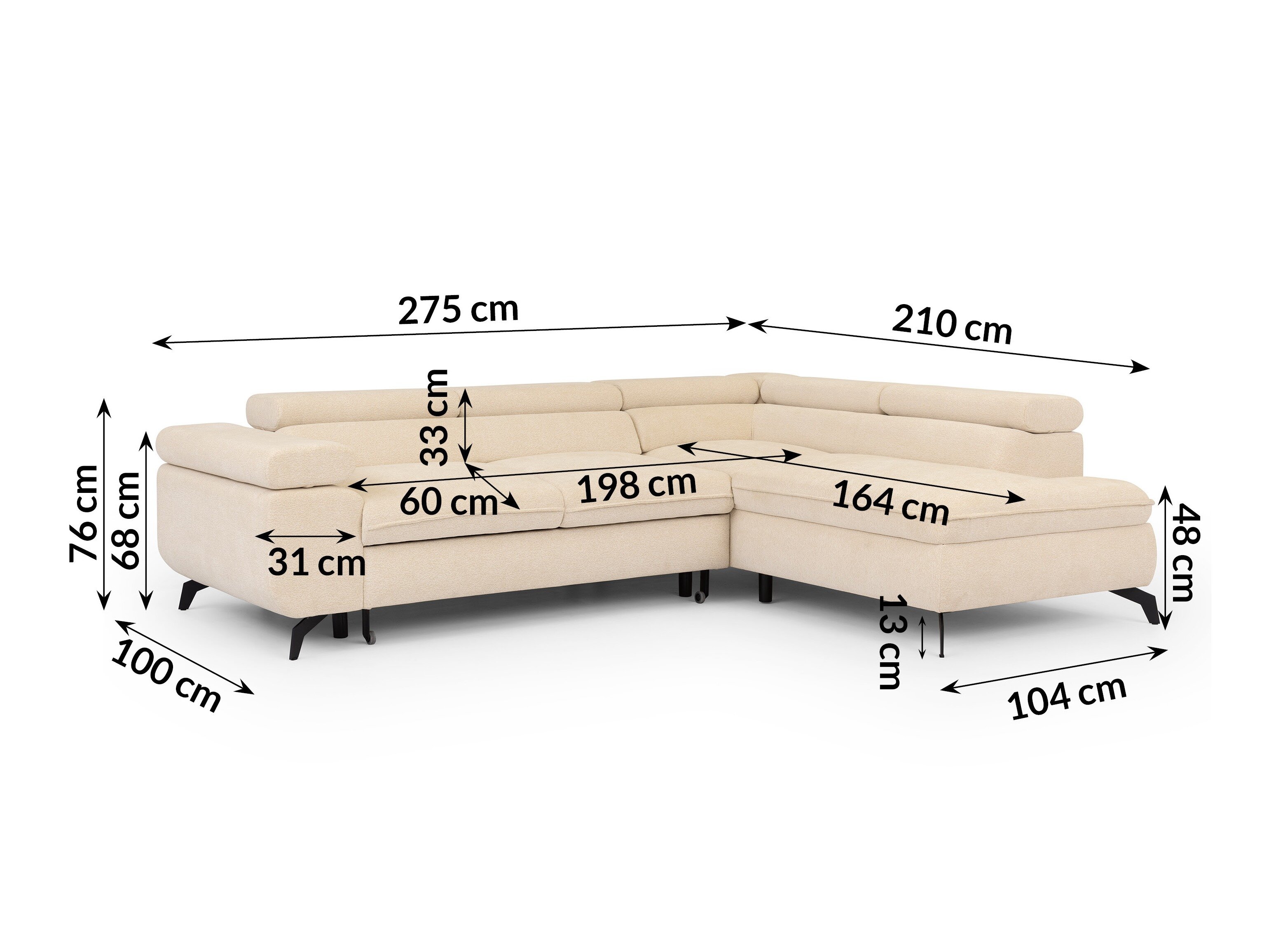 Hoekbank Rocklin 122 (Misterio 04)