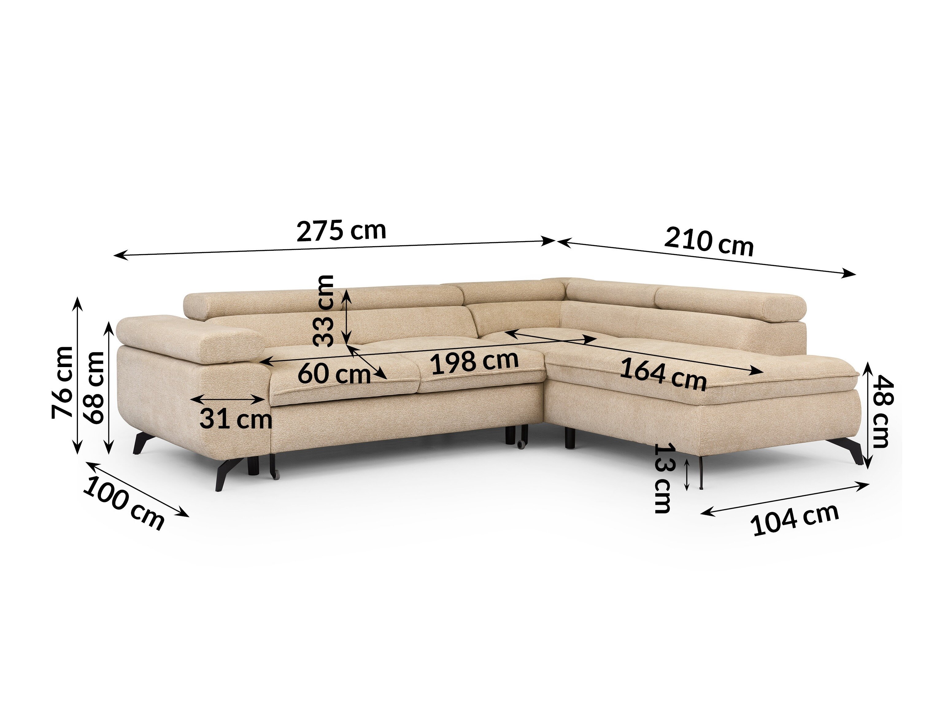 Hoekbank Rocklin 122 (Misterio 07)