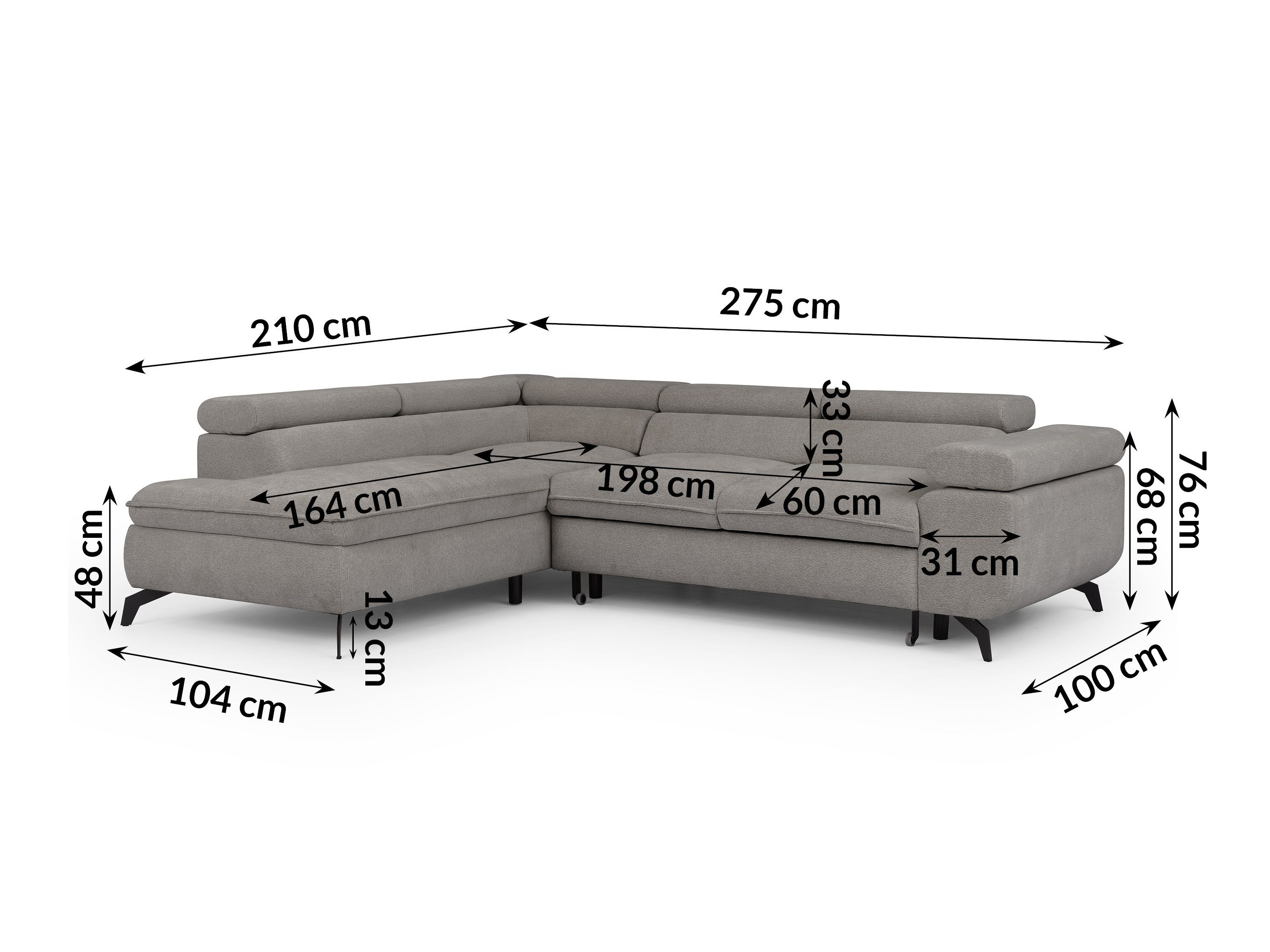 Hoekbank Rocklin 122 (Misterio 82)