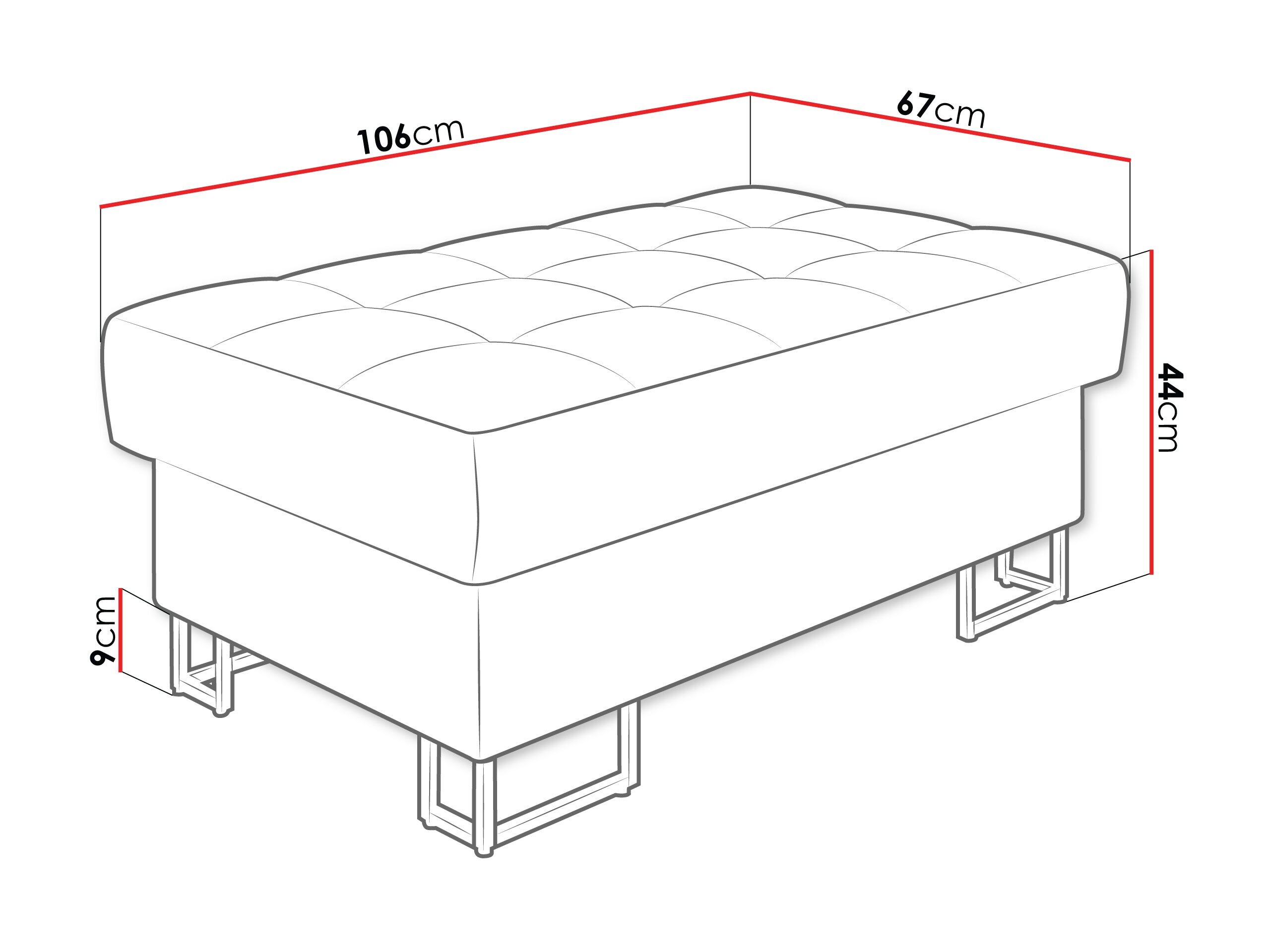Polstret bænk Comfivo Anima (Maya 15)