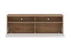 Meuble TV Camsala 100 (Blanc + Chêne)