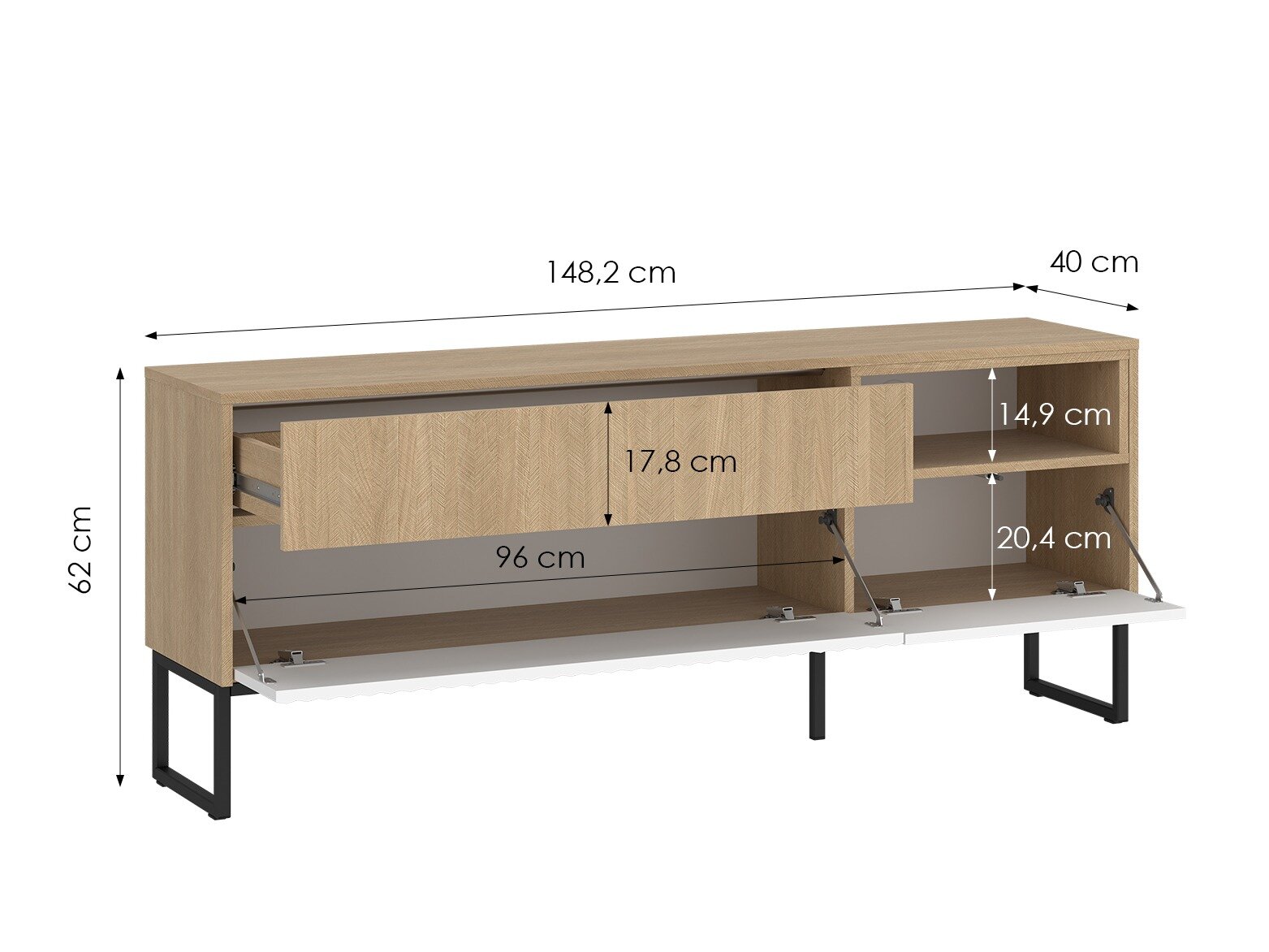 TV-meubel Balbenu 103