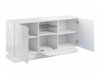 Dressoir Linar (Zwart + Glanzend zwart)