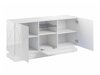 Dressoir Linar (Zwart + Glanzend zwart)
