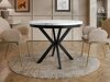 Tafel Oswego 156 (Wit marmer)