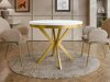 Tafel Oswego 157 (Wit + Gouden)