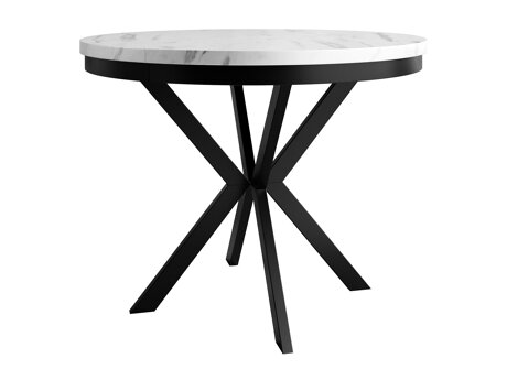 Tafel Oswego 157 (Wit marmer)