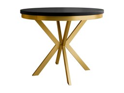 Tafel Oswego 157 (Zwart + Gouden)