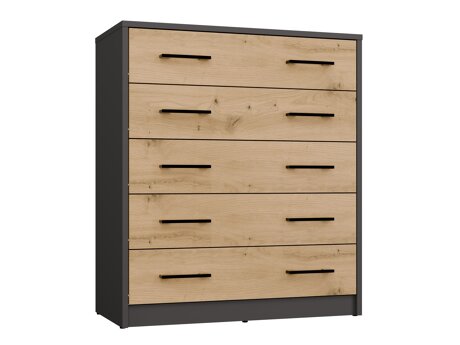 Schoenenkast Mandeville 372 (Artisan eiken + Antraciet)