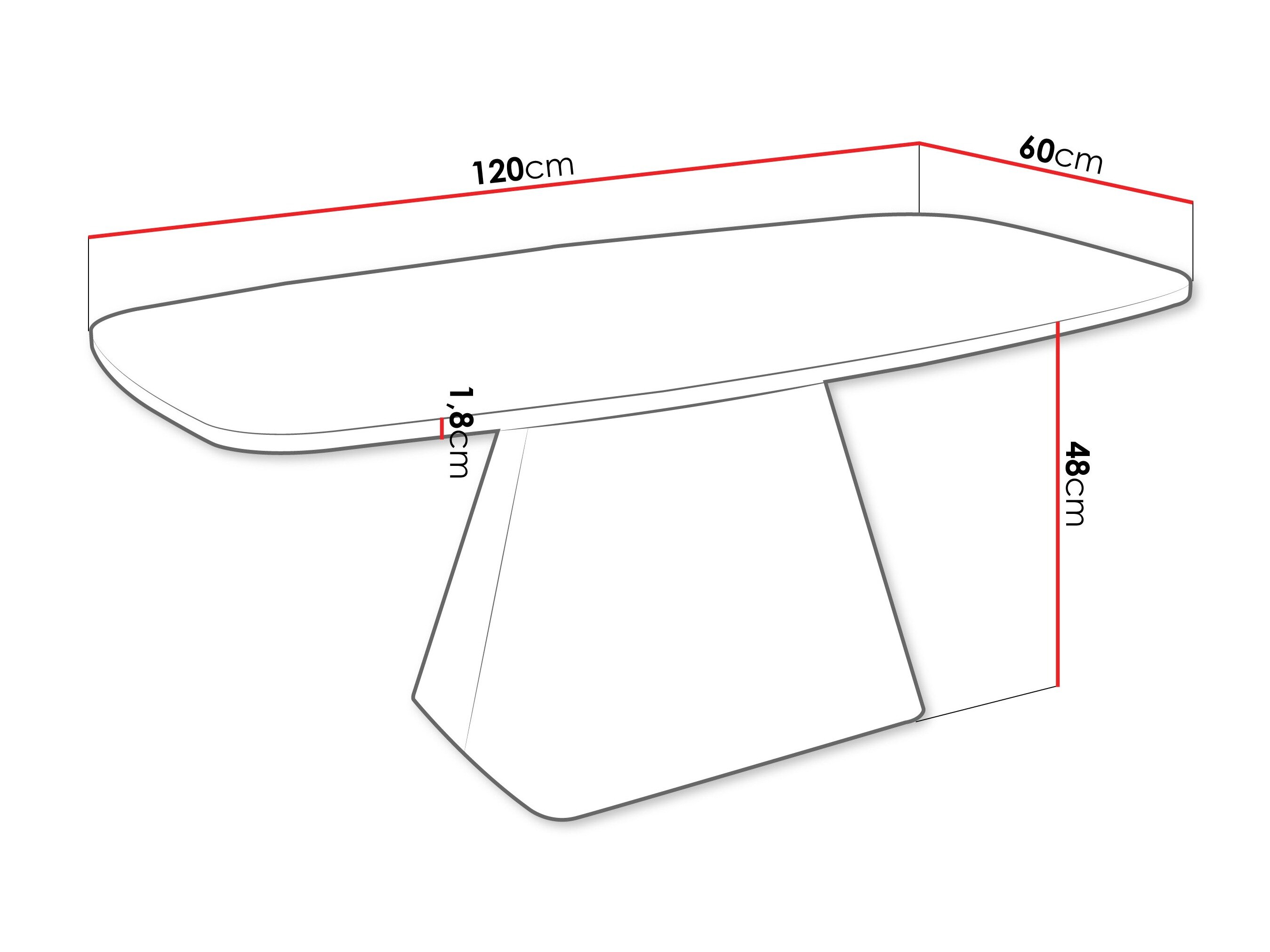 Sofabord Oswego 158 (Craft gylden eg)