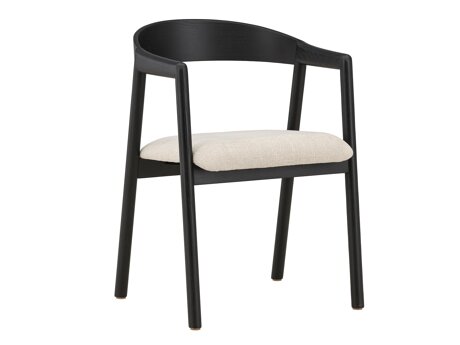 Stoel Dallas 4939 (Zwart + Beige)