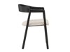 Stoel Dallas 4939 (Zwart + Beige)