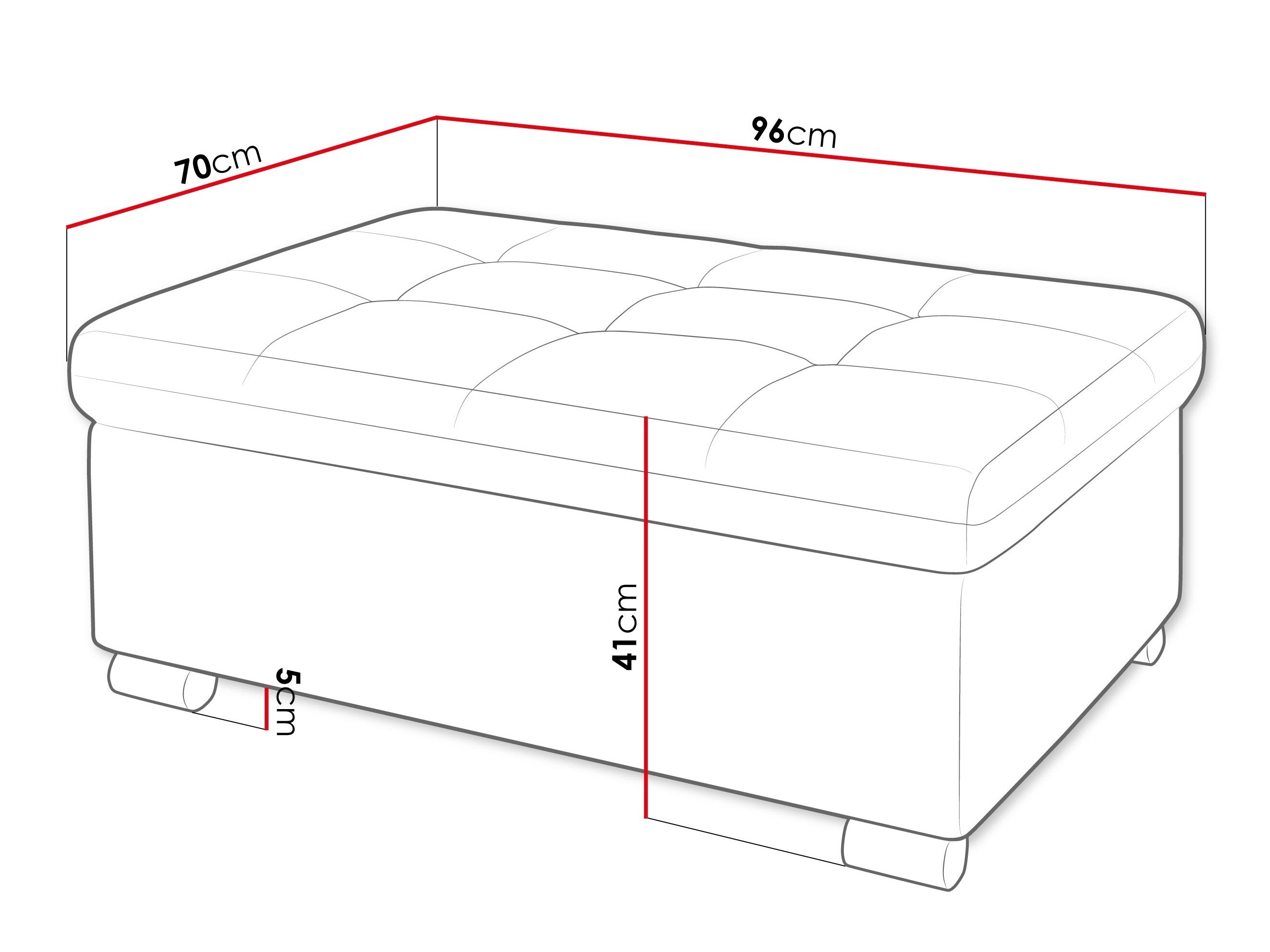 Polstret bænk Comfivo 118 (Corbett 21)