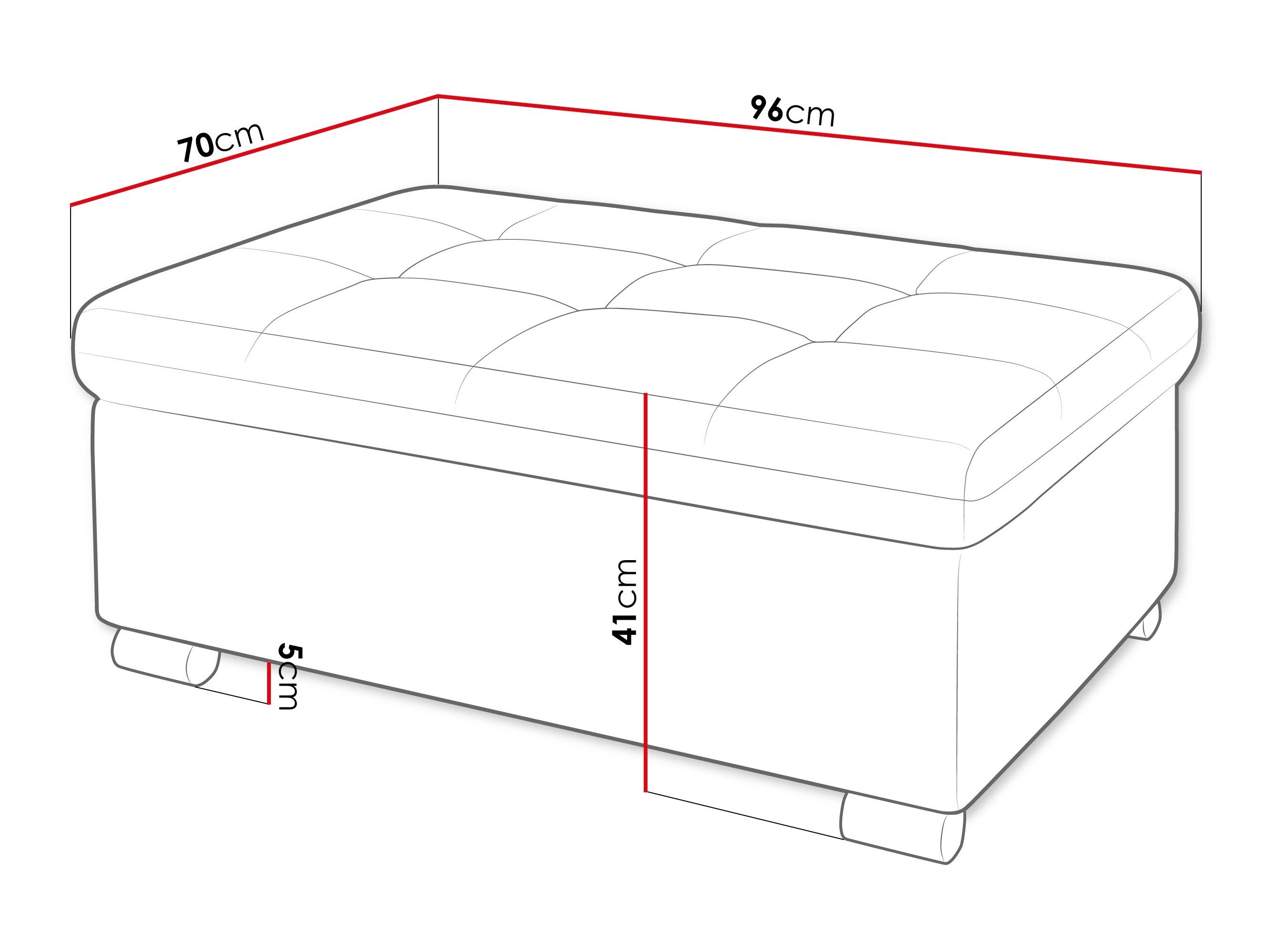 Polstret bænk Comfivo 118 (Corbett 78)