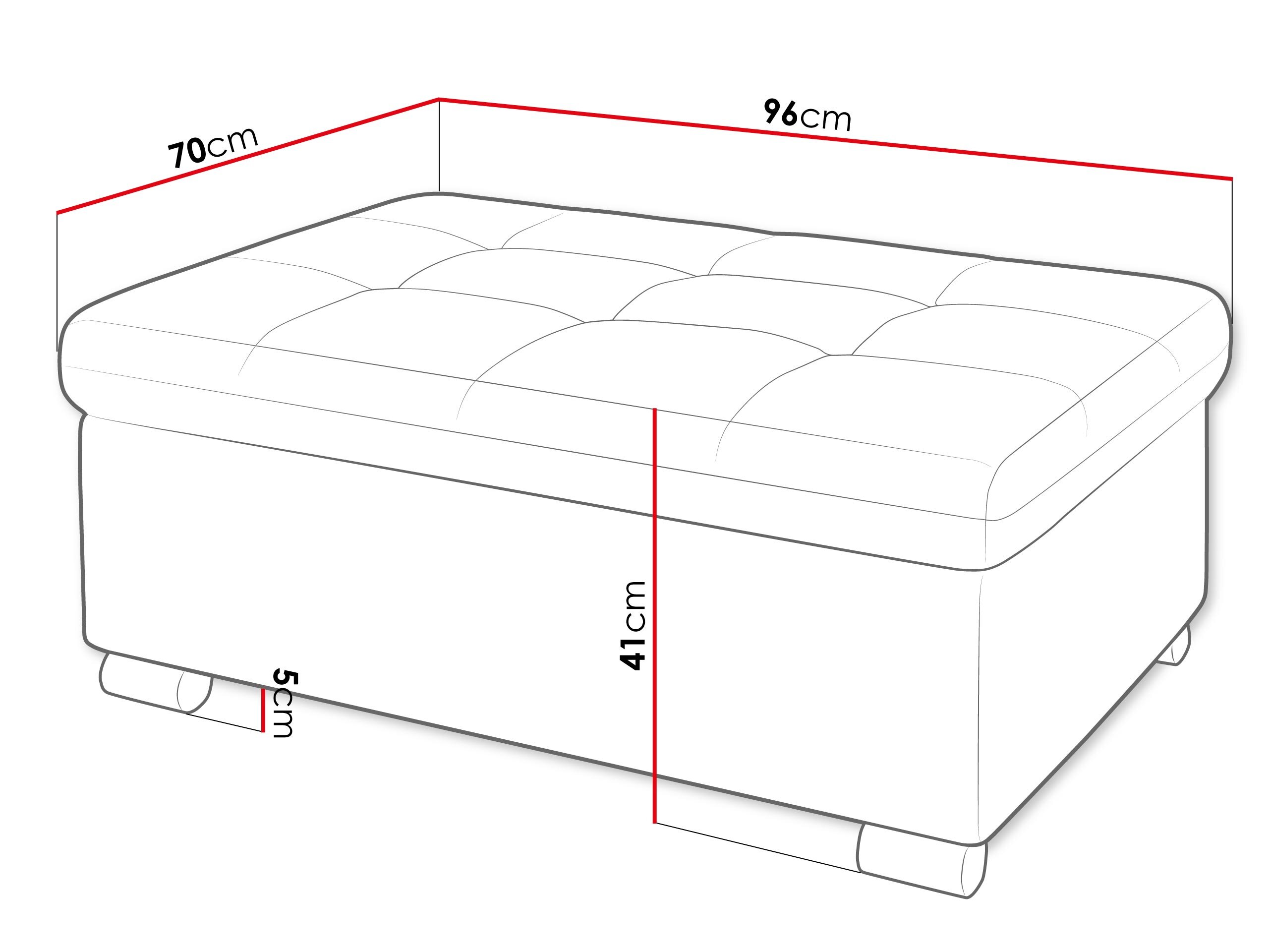 Polstret bænk Comfivo Gemma I (Piano 02)