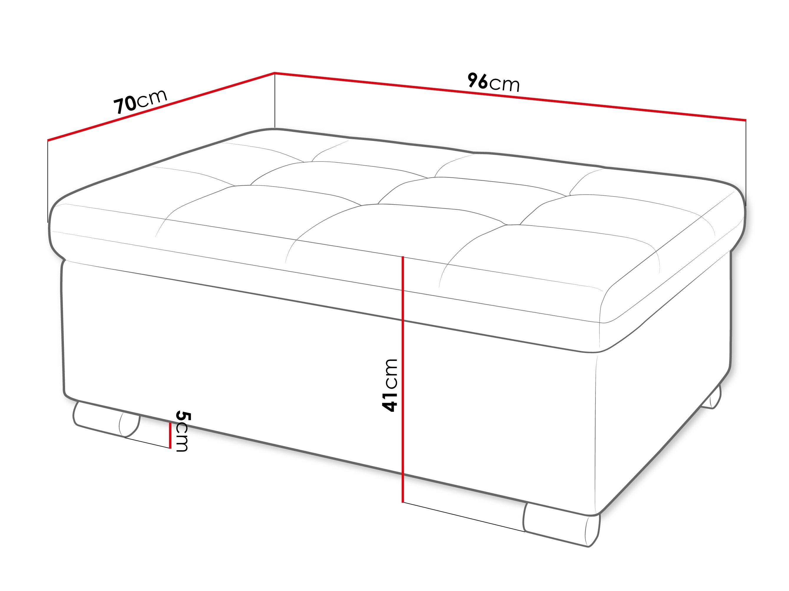 Polstret bænk Comfivo Gemma I (Zoya 13)
