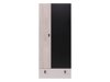 Kledingkast Camteso 101 (Zwart + Eiken + Beige)