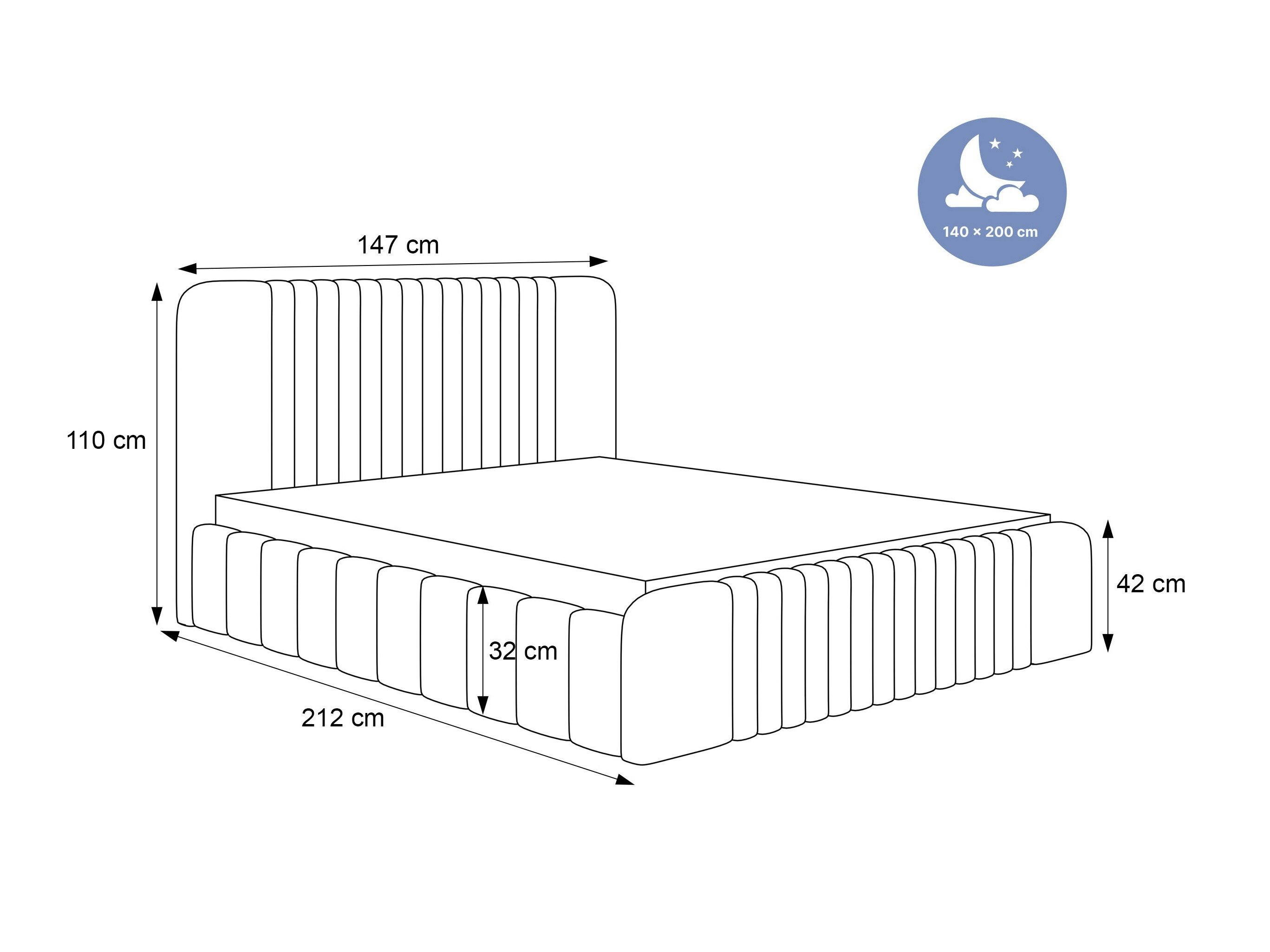 Ágy Hesperia 108 (Dream Velvet 202.24)