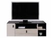 TV-bord Camteso 108 (Sort + Egetræ + Beige)