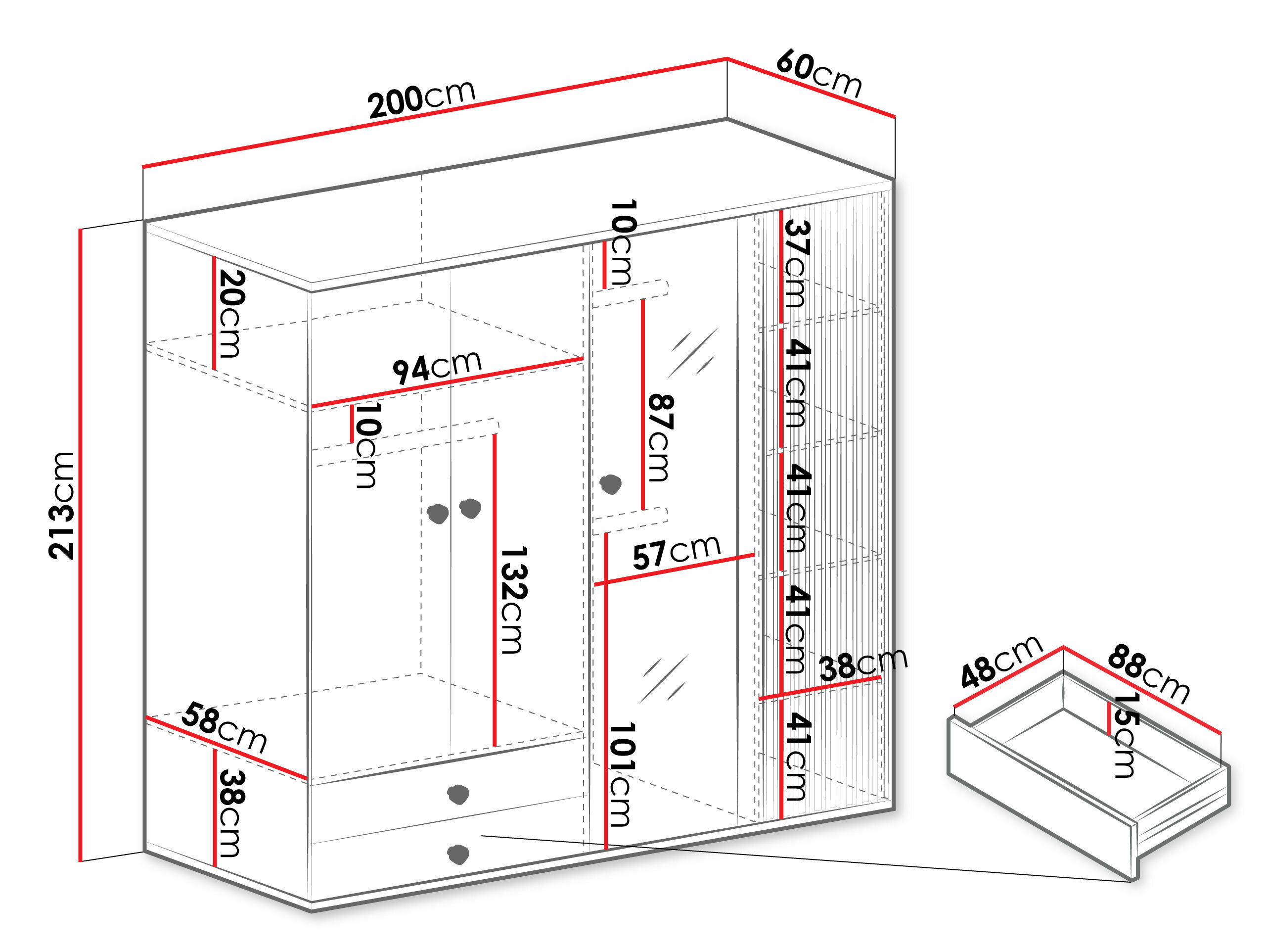 Garderobeskab Venmava 114