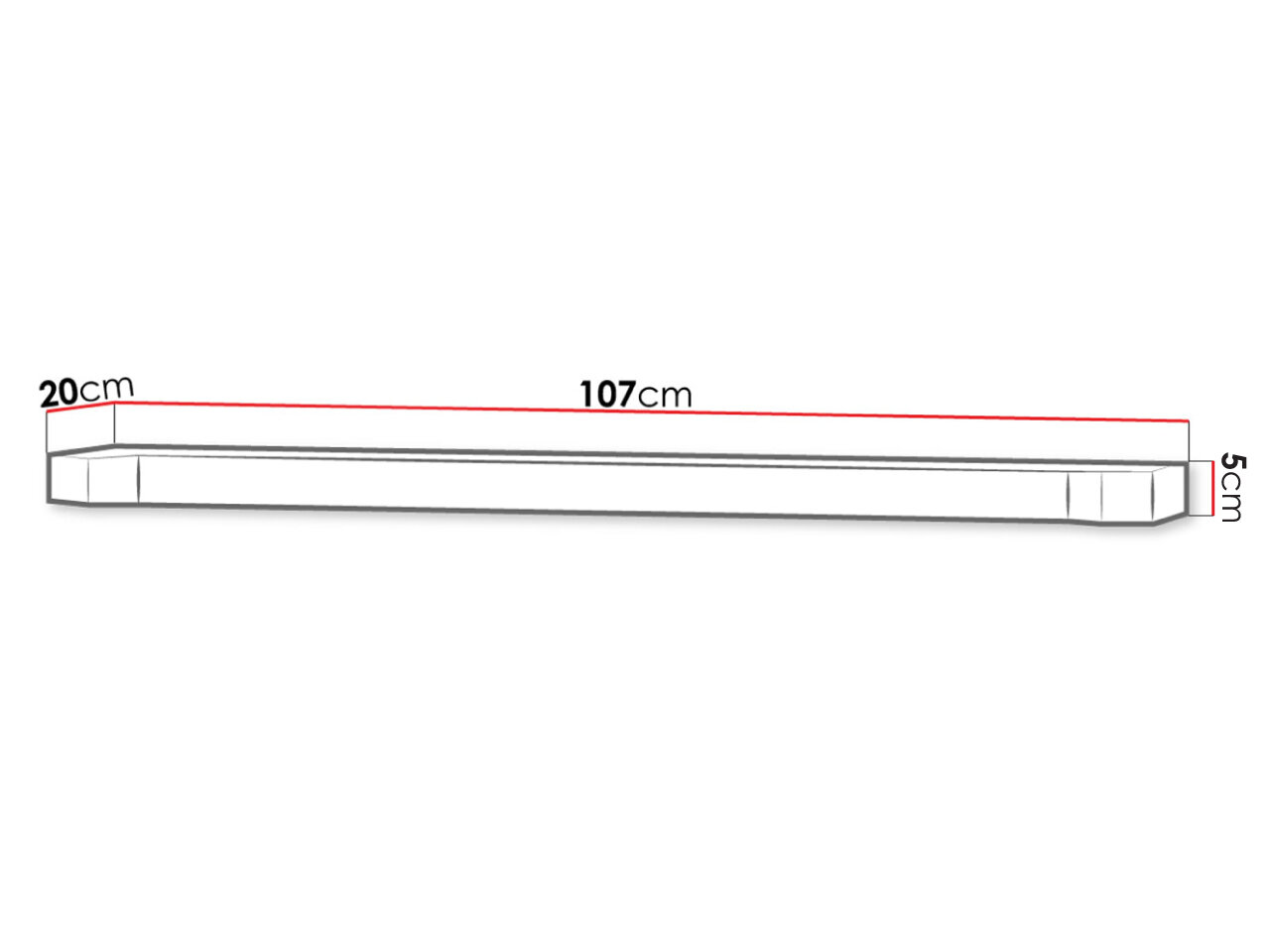 Vægreol Lorelie 109 (Sonoma eg)