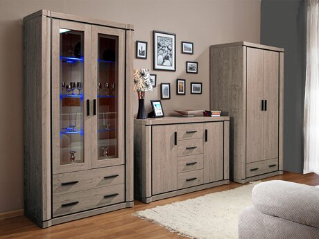 Woonkamerset Lorelie 125 (Truffel eiken)