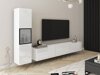 Woonkamerset Sarasota 192 (Wit + Glanzend wit)