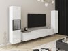 Woonkamerset Sarasota 193 (Wit + Glanzend wit)