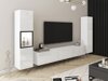 Woonkamerset Sarasota 193 (Wit + Glanzend wit)