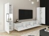 Woonkamerset Sarasota 193 (Wit + Glanzend wit)