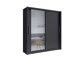 Garderobna omara Baytown 155 (Grafit)