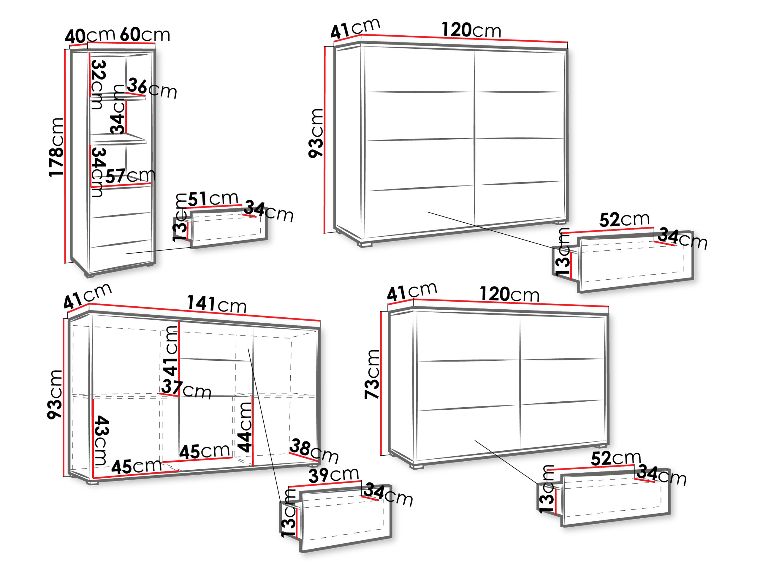 Stuemøbelsæt Comfivo Tutela II (Kashmir)
