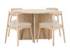 Eetkamerset Dallas 4986 (Licht hout)
