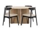 Eetkamerset Dallas 4986 (Licht hout)