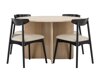 Eetkamerset Dallas 4986 (Licht hout)