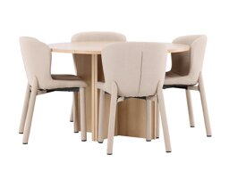Eetkamerset Dallas 4988 (Eiken)