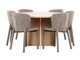 Eetkamerset Dallas 4989 (Eiken)