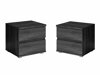 Set dormitor Fivnola 104 (Frasin negru)